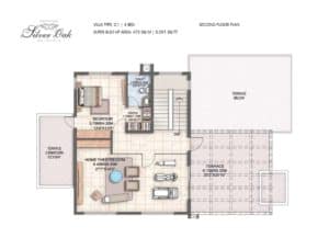 villa-type-c1-4-bed-second-floor-plan-min