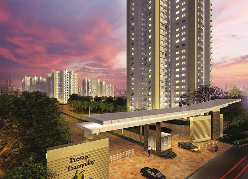 Prestige-Tranquility-Apartment-Dusk-View