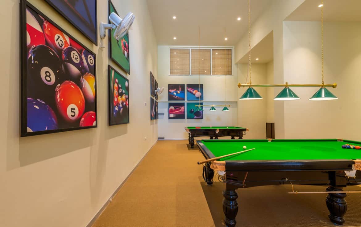 Prestige West Woods Apartment snooker court