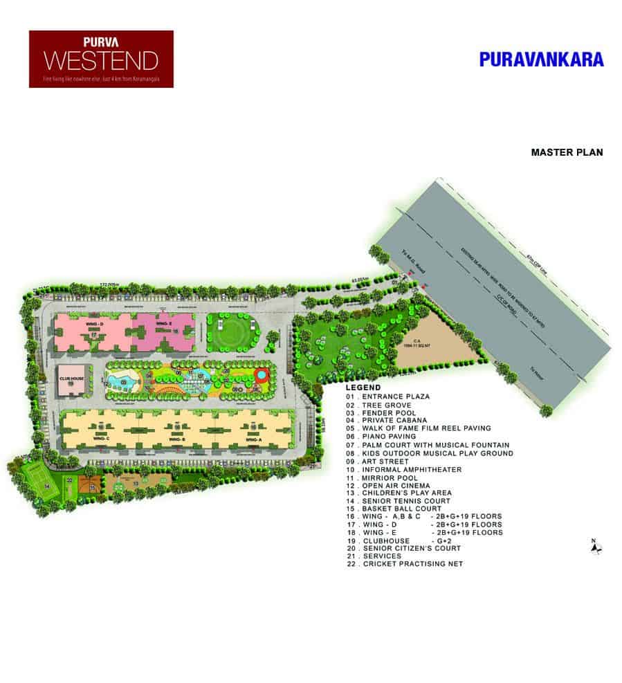 Purva Westend Master Plan