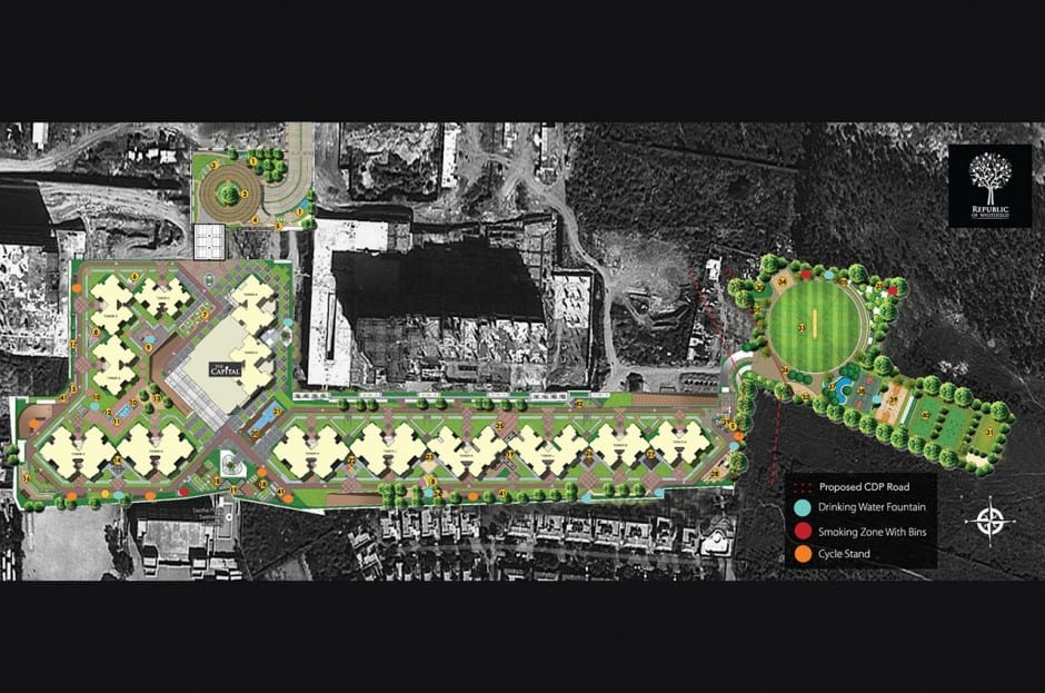 Divyasree Republic of Whitefield Master Plan