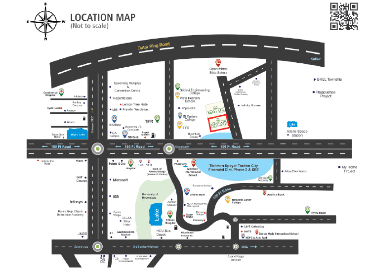 GreenMark Mayfair Apartments location