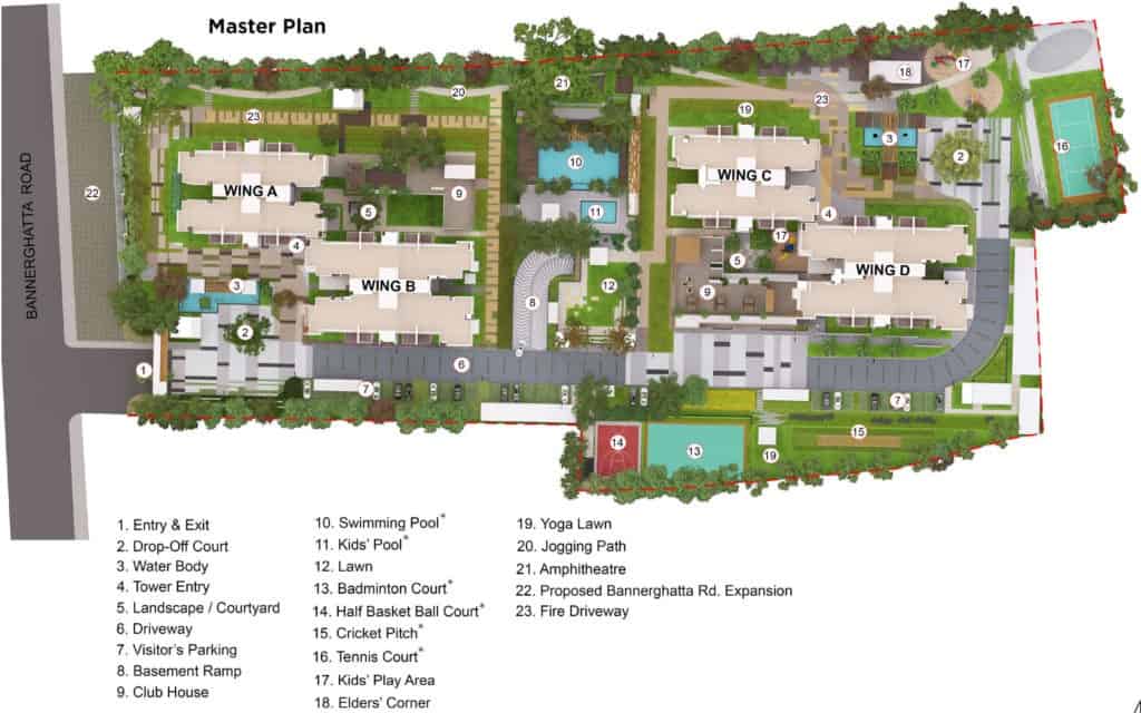 Mahindra Windchimes Master Plan