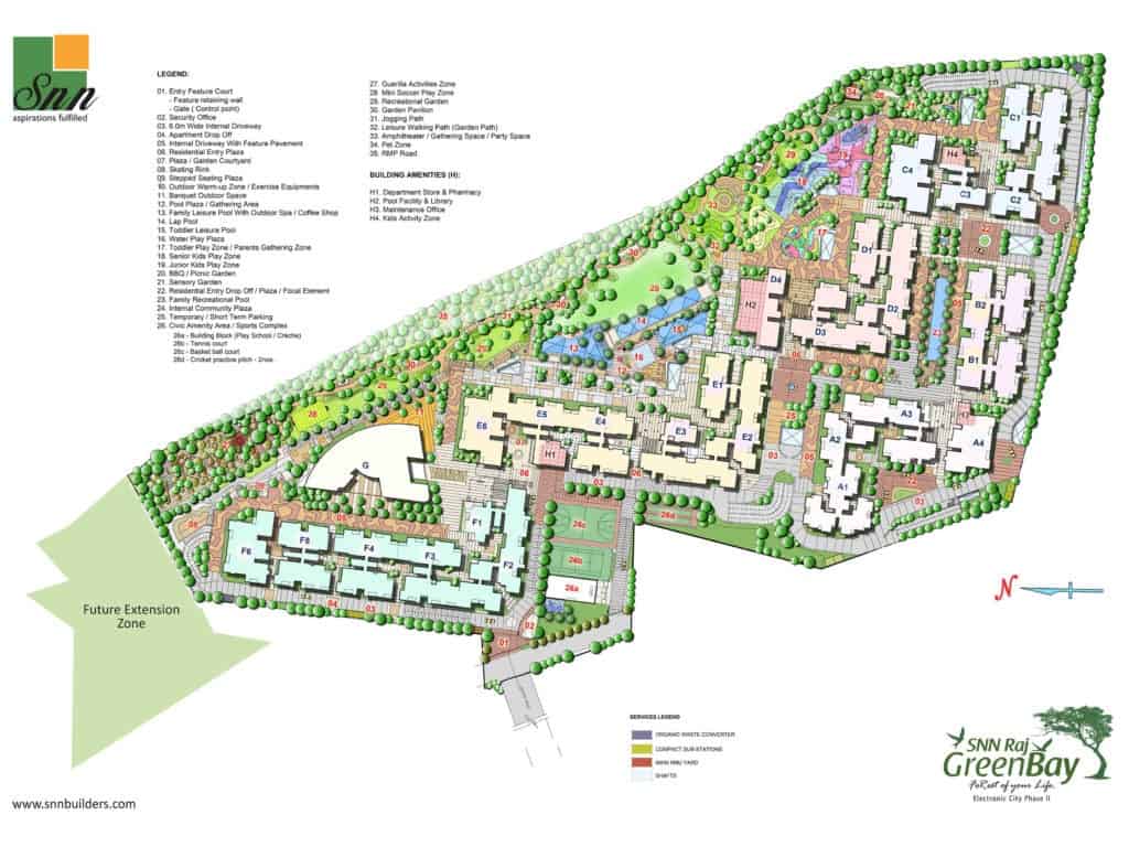 SNN Raj Greenbay Master Plan