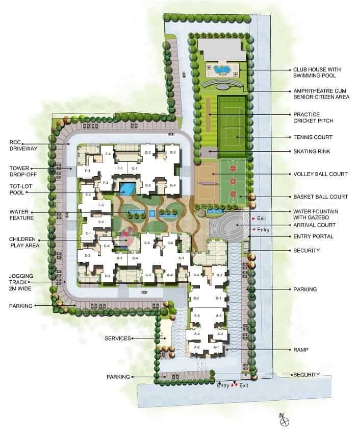 Arvind Sporcia Master Plan