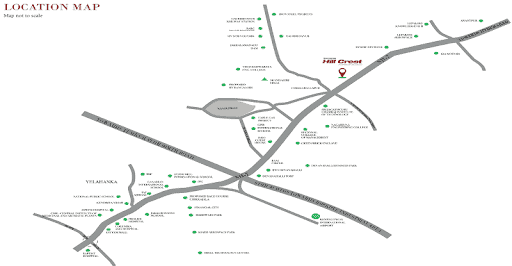 Concorde Hillcrest Location Map