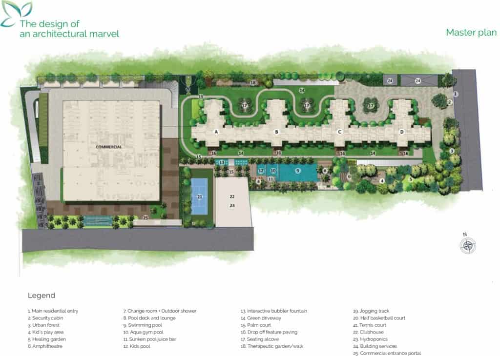 Raheja Pebble Bay Master Plan