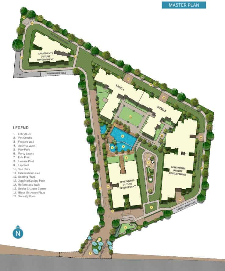 Sobha Saptrang Master Plan