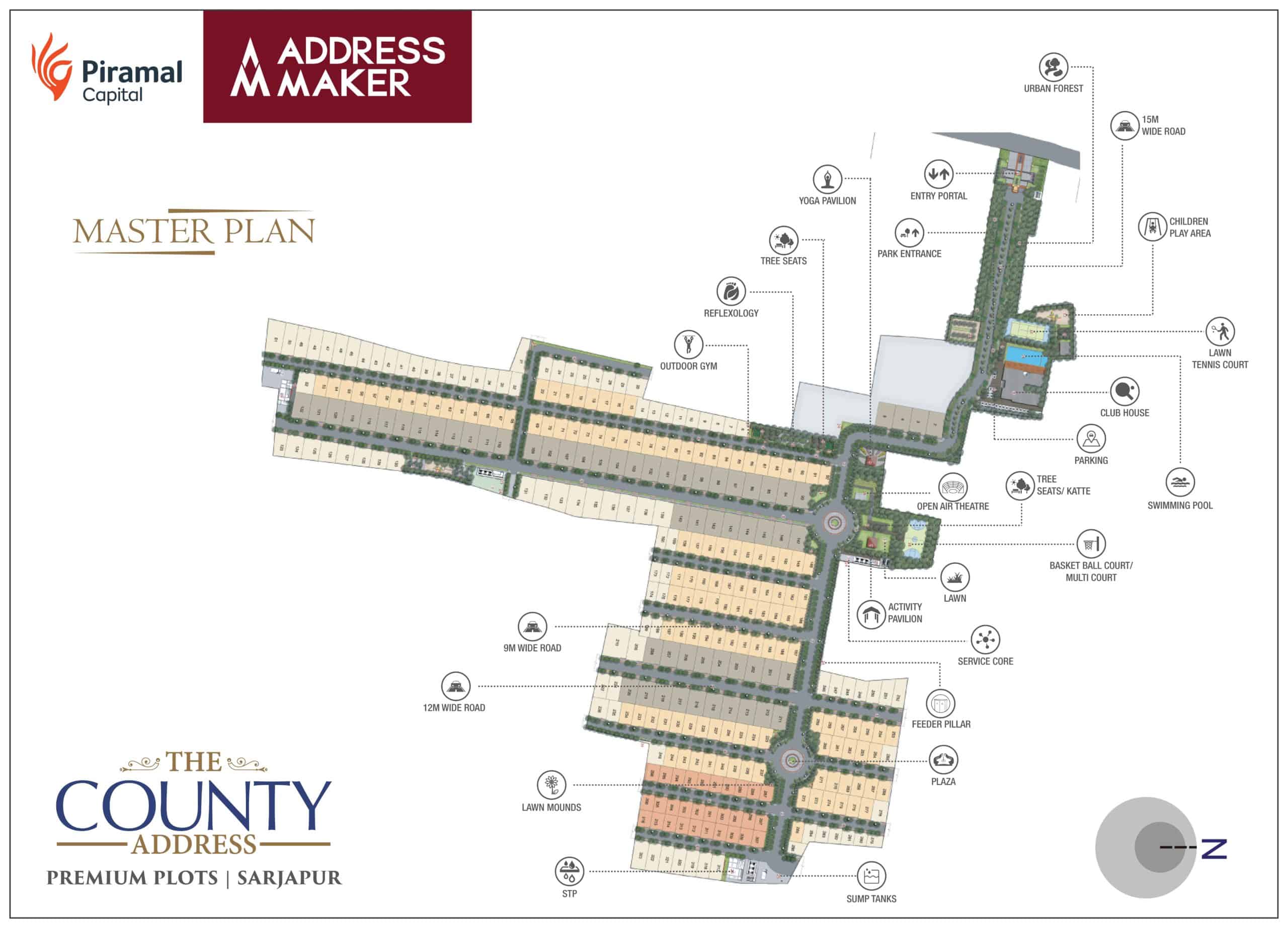 The County Address Master Plan