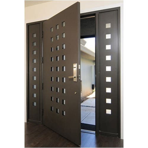 Steel doors