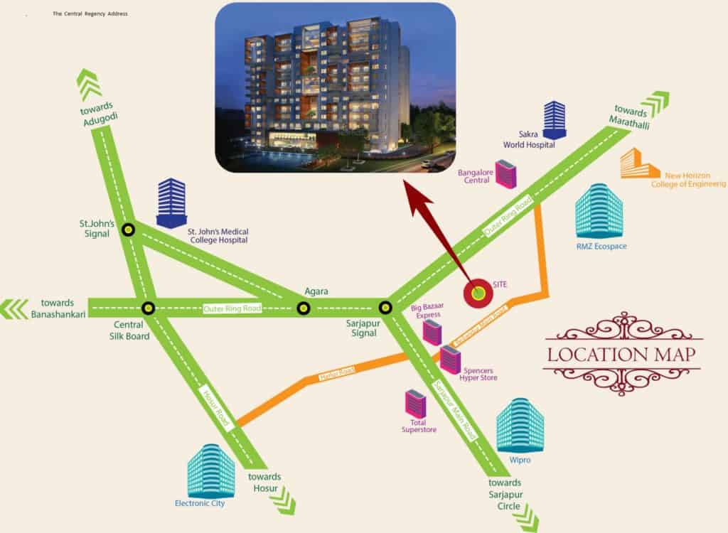 The Central Regency Address, Bellandur- Reviews & Price Apartments In Bangalore 2