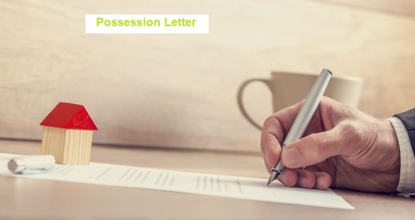 Possession Letter