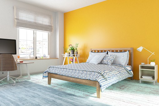 Amber yellow - Best Paint For Bedroom Walls