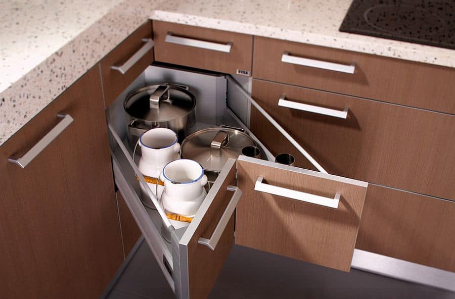 Modular Kitchen Corner Units