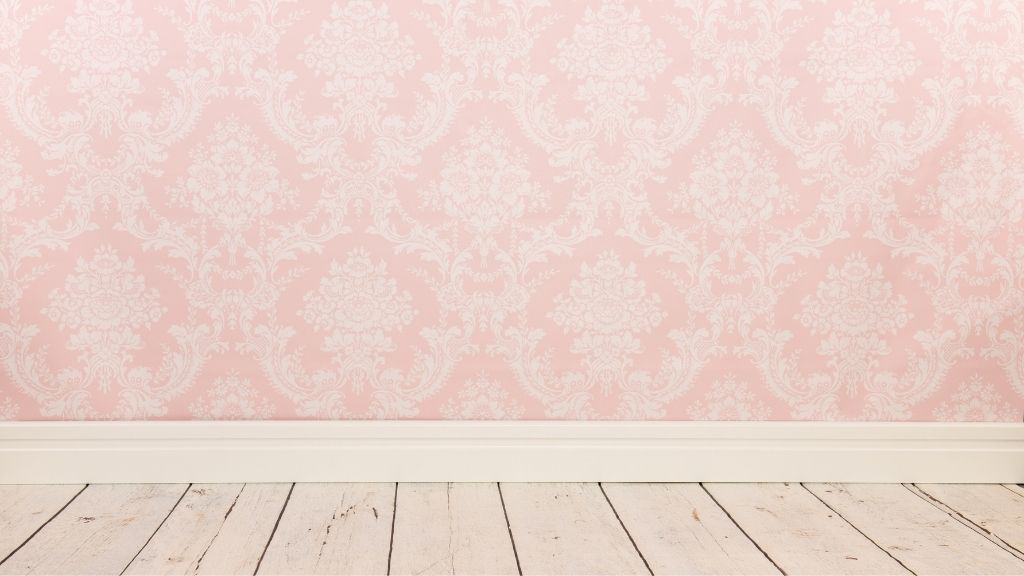 Patterned Pink Wallpaper