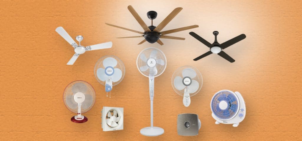 Types Of Fans