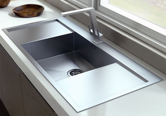 Kitchen Sinks With Drainboard