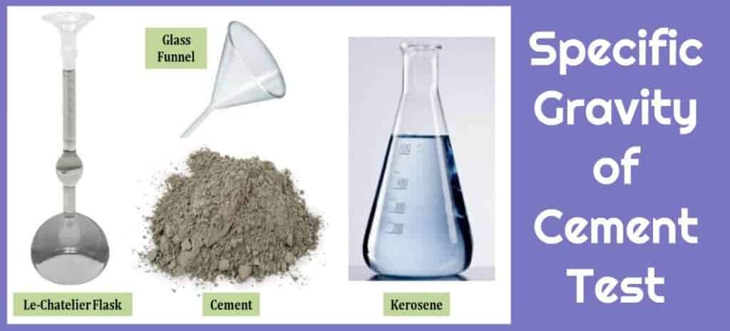 Specific Gravity Cement Test