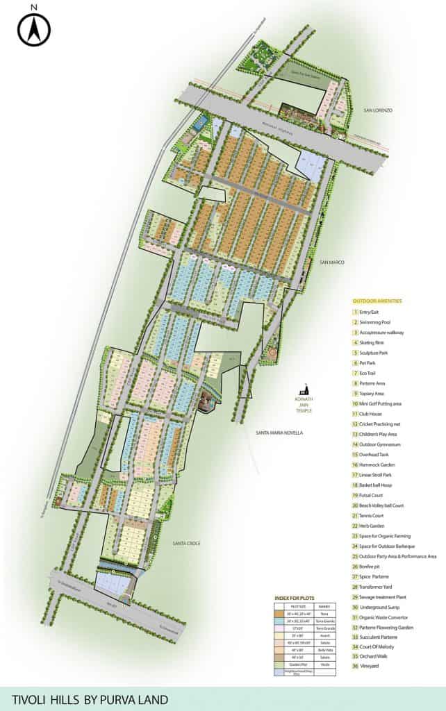 Purva Tivoli Hills Master Plan