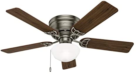 Hunter Fans Low-Profile Five Blade Fan​