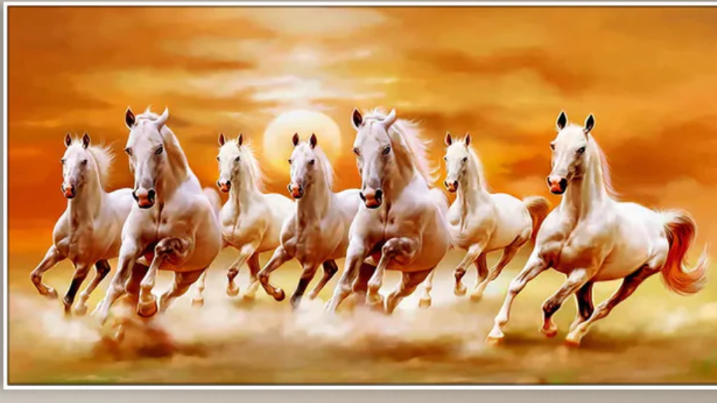 All About The iconic 7 running horses Vastu. 6