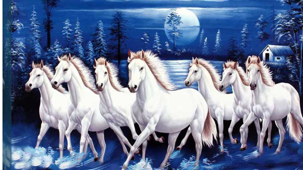 All About The iconic 7 running horses Vastu. 7