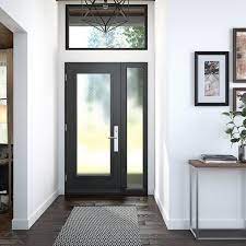 Modern glass door