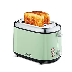 AGARO GRAND 2 Slice Stainless Steel PopUp Toaster